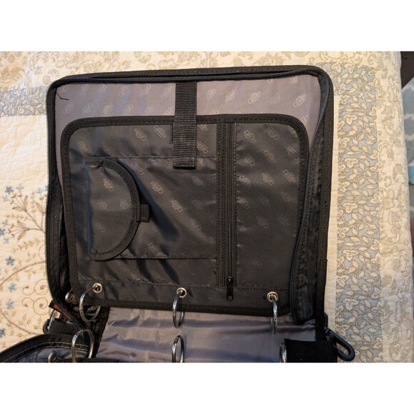 Case it Binder 2-in-1 Zipper Binder, Red/Black, Dual-121-A. Brand New! - Picture 7 of 16